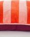 In The Mood Collection Clair Sierkussen - 55 x 35 x 10 cm - Velvet - Roze Rood