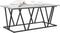 vidaXL - Grijze - Sonoma - Salontafel - 100x50x40 - cm - - - Gemaakt - van - Engineered - Hout - en - Metaal