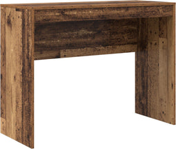 vidaXL - Bureau - van - Oud - Hout - 100x40x76 - cm - Gelaagd - Hout