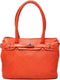 Berba Dames Leren Schoudertas San Remo 775-322 Mandarin