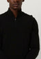 SELECTED HOMME SLHBERG - Heren Trui - Hoge hals - Halve ritssluiting - Maat L