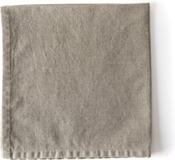 Dutch Rose Linen Servetten katoen en linnen - 45x45cm - beige