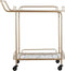Beliani GALENA - Keukentrolley - Goud - IJzer