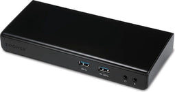 2-Power USB 3.0 - Dual Display Docking Station - 6 USB poorten - Dual 1080p HD-video