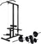vidaXL - Krachttoren - met - halterset - 30,5 - kg