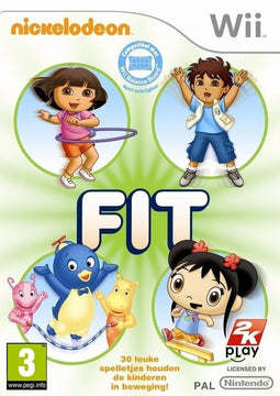Nickelodeon Fit - Wii - Fitnessgame voor kinderen - 30 oefeningen