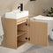 Mirlux Toiletmeubel Licht Eiken - Fonteinmeubel - Wc Kastje - Wc Meubel - 40cm