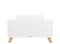 Bopita Lisa twinbed 120x200 - Wit/Naturel