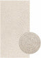 vidaXL - Vloerkleed - ZIZUR - room - binnen - en - buiten - 60x110 - cm - jute - look