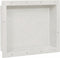 vidaXL - Douchenis - 41x51x10 - cm - matzwart
