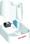 Cat Mate Drinkfontein 335E - met 3 Niveaus - voor Katten en Kleine Honden - 2 liter - wit