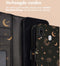 iMoshion Hoesje Geschikt voor Samsung Galaxy A20e Hoesje Met Pasjeshouder - iMoshion Design Bookcase smartphone - Zwart / Sky Black