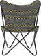 Armstoel DKD Home Decor Geel Wit Zwart Multicolour Ijzer 74 x 65 x 90 cm