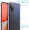 iMoshion Hoesje Geschikt voor Samsung Galaxy A72 Hoesje Met Koord - iMoshion Backcover met koord - Transparant