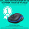 Logitech M185 - Draadloze Muis - 12 maanden batterijduur - Blauw