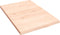 vidaXL - Wastafelblad - 40x60x2 - cm - onbehandeld - massief - hout