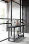 Wandtafel Cavallo - black - 140cm