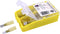 TRU COMPONENTS TC-6646712 Assortiment kabelschoenen 4 mm² - 6 mm² Geel 60 stuk(s)