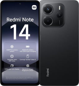 Redmi Note 14 - Smartphone - 8GB RAM - 256GB opslag - Zwart