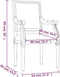 vidaXL Fauteuil 54x59x99 cm linnen beige