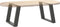 vidaXL - Salontafelpoten - 2 - st - U-vormig - 50x(42-43) - cm - staal - antraciet