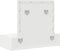 vidaXL - Wandkaptafel - met - LED-verlichting - - - Wit