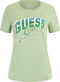 Guess SS CN Shaded Logo T-Shirt - Dames - M - Calm Pink (2023)