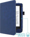 imoshion E-reader Hoesje - Geschikt voor Tolino Shine 3 - Vegan Leather Bookcase - Donkerblauw