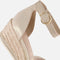 Tamaris Espadrilles - Sleehak - Klittenbandsluiting - Goud (2021)