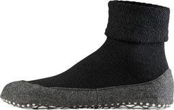 FALKE Cosyshoe - Huissokken - Merinowol - Zwart - Maat 37/38