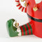House of Seasons Funny Bloempot - L29 x B18 x H17 cm - Dolomiet - Rood
