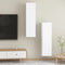 vidaXL - Tv-meubels - 2 - st - 30,5x30x110 - cm - bewerkt - hout - wit