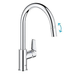 GROHE StartEdge - Keukenmengkraan - hoge uitloop - chroom