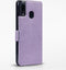 Qubits - slim wallet hoes - Geschikt voor Samsung Galaxy A30 - Paars
