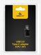 Gembird A-USB2-CMAF-01 - USB 2.0 type-C naar type-A adapter - Zwart