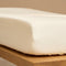 Coco & Cici - Tencel Sateen Hoeslaken 90 x 200 cm - 1 Persoons Beddengoed - Lyocell - Elastiek Rondom - Off White - Extra Zacht