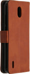 iMoshion Hoesje Geschikt voor Nokia 1.3 Hoesje Met Pasjeshouder - iMoshion Luxe Bookcase - Bruin