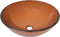 vidaXL - Wastafel - met - kraan - en - pop-up - afvoer - gehard - glas - bruin