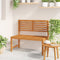 vidaXL - Tuinbank - 100x50x91 - cm - Massief - Acaciahout