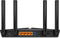 TP-Link EX220 - ADSL-modem en router - 1800 Mbps Wi-Fi 6 (802.11ax) - 5x 1Gbps Ethernet