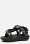 Teva K Hurricane XLT 2 - Wandelsandalen - Zachte hielbandjes - Zwart - Maat 21