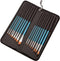 Kwasten conda set synthetisch 16 stuks in etui | Set a 16 stuk