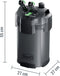 Tetra Ex 1500 Plus - Buitenfilter - 1500 l/h - Geschikt voor 600 L
