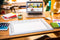 Sigel bureauonderlegger - 59,5x41cm - Protect- 40 vel - kalender 2024/2025 - met beschermrand - SI-HO366