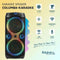 Ibiza COLUMBA - Speakers - Karaoke - Zwart