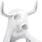 vidaXL - Bull - Sculptuur - Zilver - 22x9,5x34 - cm - Aluminium