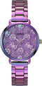 GUESS GW0670L3 - Polshorloge - Iridescent wijzerplaat - Glitter en schakelband