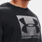 Under Armour UA BOXED SPORTSTYLE SS Heren Sportshirt - Zwart - Maat M