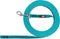Trixie - Hondenriem - Sleeplijn - Turquoise - 5 mtr x 1,5 cm