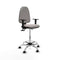 Piqueras y Crespo B1D05RP - Bureaustoel - Hoogteverstelbaar met armleuning - Wit